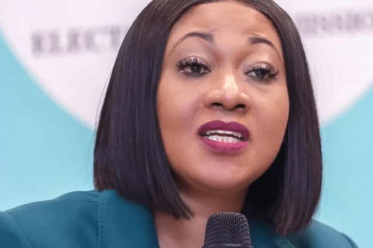 Madam Jean Mensah, EC Chairperson