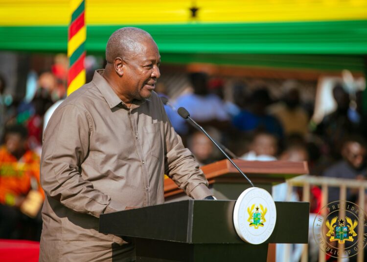 Mahama Pushes for Peace in Nkwanta Amid Renewed Violence 1 President John Dramani Mahama