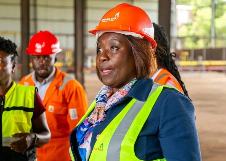 Ghana Gas CEO Warns of Illegal Mining Threat to Gas Pipeline 1 Ms. Judith Adjobah Blay, CEO of Ghana Gas