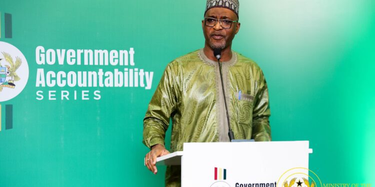 Minister for the Interior, Hon. Mohammed Mubarak Muntaka