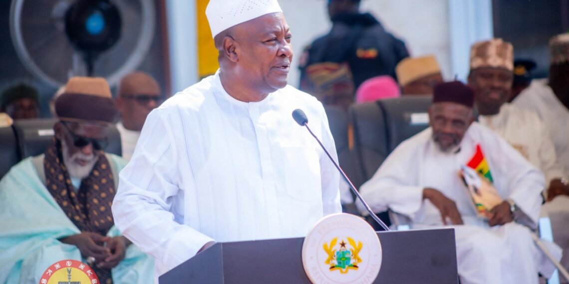 HE President John Dramani Mahama