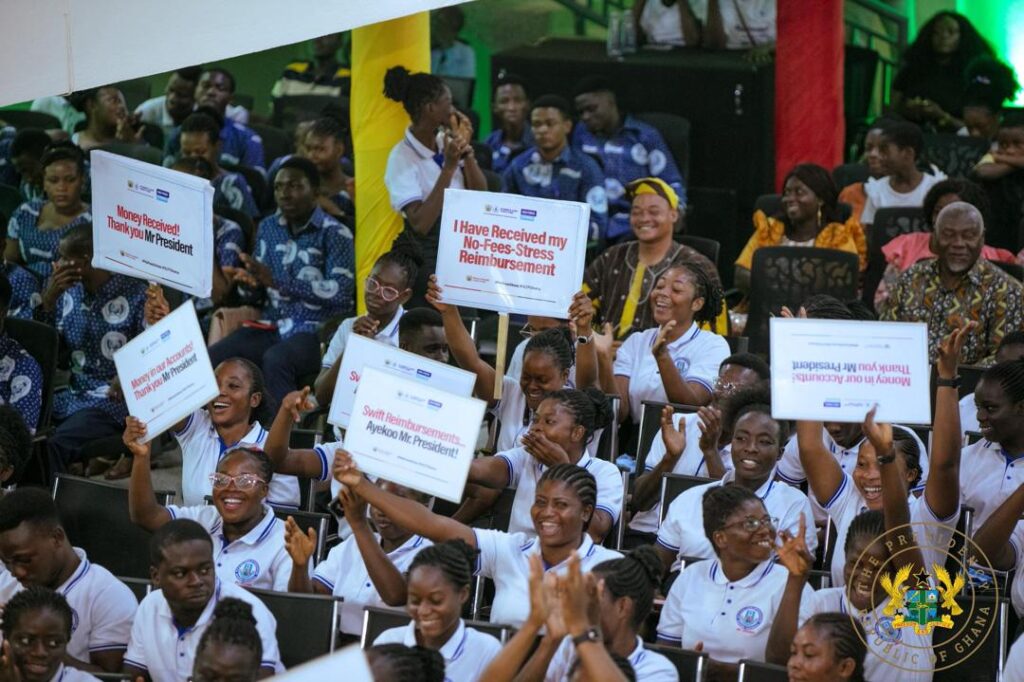 Mahama Launches "No Fee Stress" Policy to Expand Access to Tertiary Education 3 No Fees Stress Launch 1