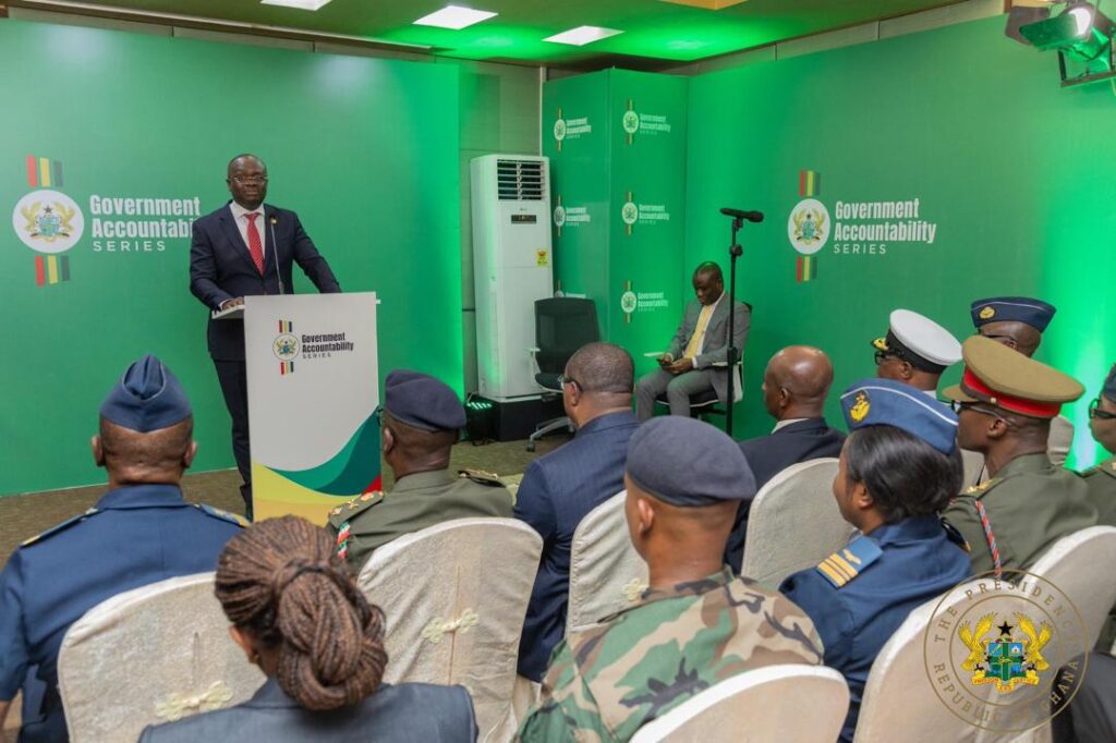 Defence Minister Vows to Fix GAF's Challenges 3 Omane Boamah @Accountability Series 1 1