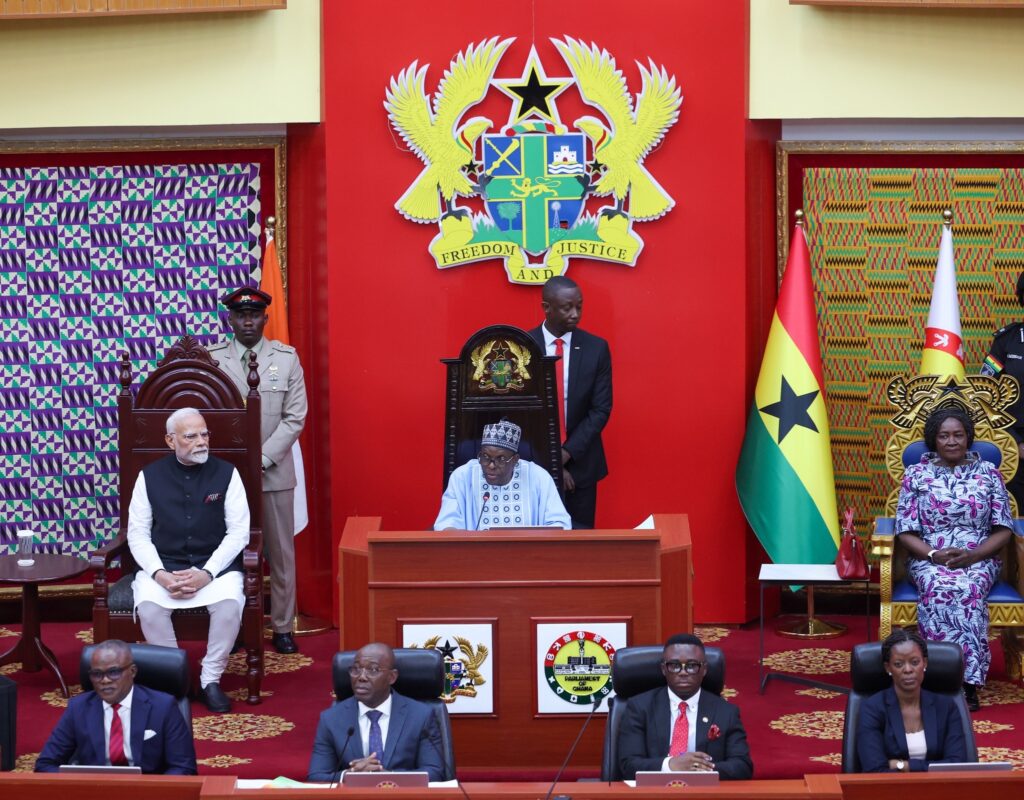 Indian PM Modi Addresses Ghana’s Parliament, Celebrates Enduring Democratic Ties 2 PM Modi 1