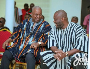 Barker-Vormawor Defends E&P in Legal Dispute 3 President John Dramani Mahama (far left) with his brother Ibrahim Mahama