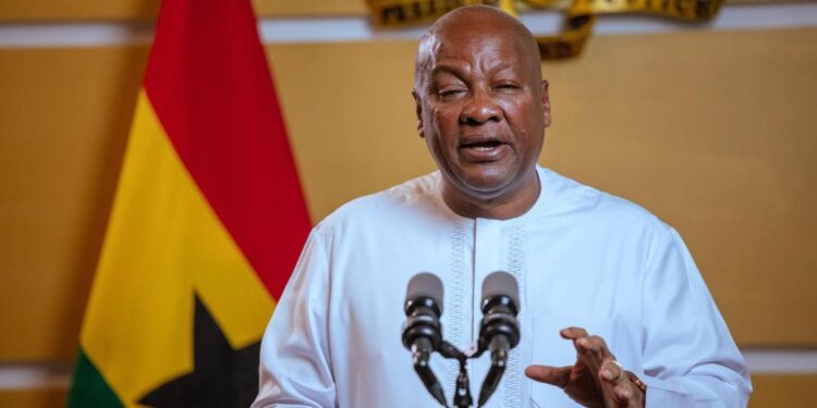 HE President John Dramani Mahama