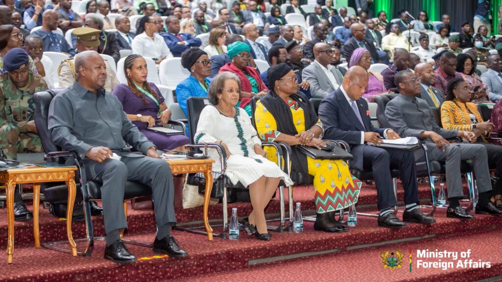 Mahama Calls for Justice-Driven Reforms at High-Level AU Dialogue 3 President Mahama @AU Dialogue 2