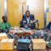GoldBod Taskforce Busts 10 Chinese for Gold Smuggling 14 Sammy Gyamfi Esq, CEO of the Ghana Goldbod addressing the media after the busts