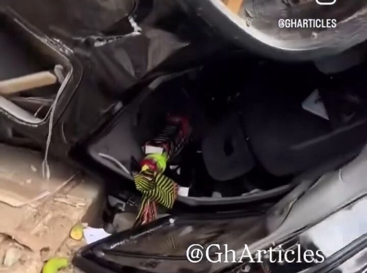 Damaged vehicle