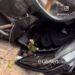 Damaged vehicle