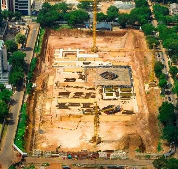 National Cathedral Project Aerial View