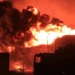 Aftermath of Israeli airstrikes on the port of Hodeidah, Yemen.