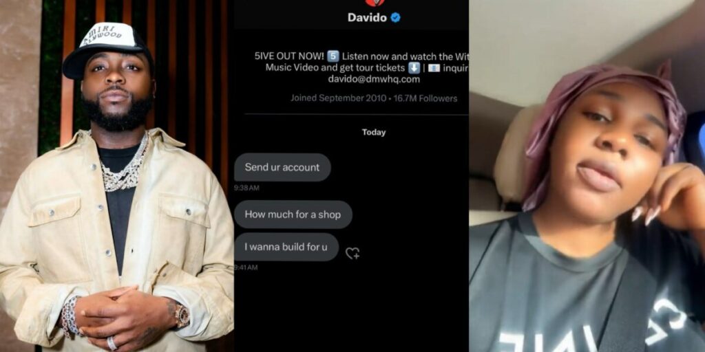 Davido Extends Generosity to Fan