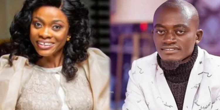 Diana Asamoah and Lil Win