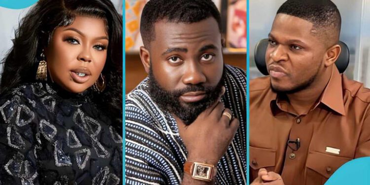 Okatakyie Afrifa Urges Sammy Gyamfi To Withdraw Lawsuit 1 Afia Schwarzenegger, Okatakyie Afrifa, and Sammy Gyamfi