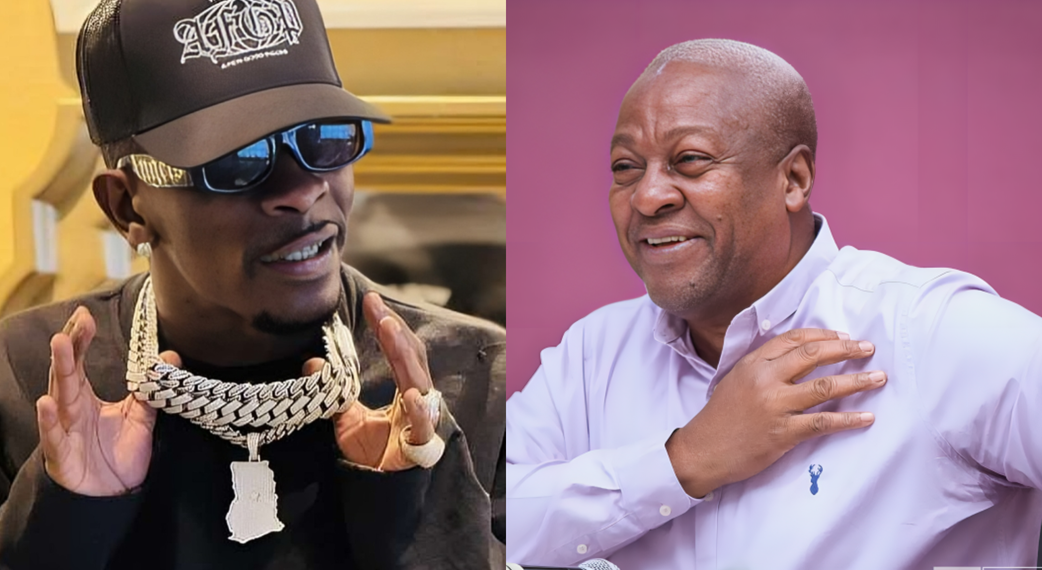 Shatta Wale and President Mahama