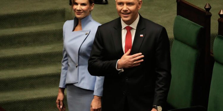 Nawrocki Sworn In As Poland's President 1 Karol Nawrocki sworn in as Polish President.