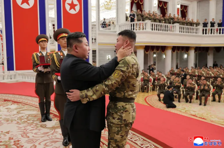 Kim Hails North Korean Troops Involved In Russia' War 3 AFP 20250822 72749ZR v4 HighRes NkoreaPolitics 1755831910