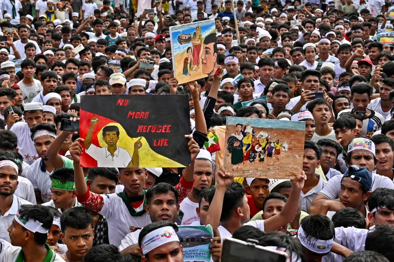 Yunus Calls For Voluntary Return Of Rohingya Refugees To Myanmar 3 AFP 20250825 72D28XE v1 HighRes BangladeshMyanmarRohingyaConflictAid 1756122801