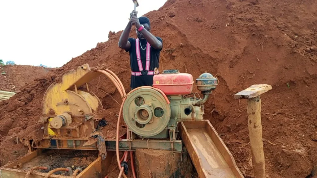 Atiwa East Anti-Illegal Mining Taskforce Cracks Down on Galamsey Machines 2 Atiwa East 1