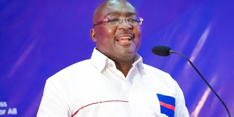 Former Vice President and the New Patriotic Party's 2028 presidential candidate, Dr. Mahamudu Bawumia
