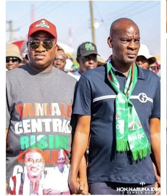 Dr. Murtala and Hon. Haruna Iddrissu
