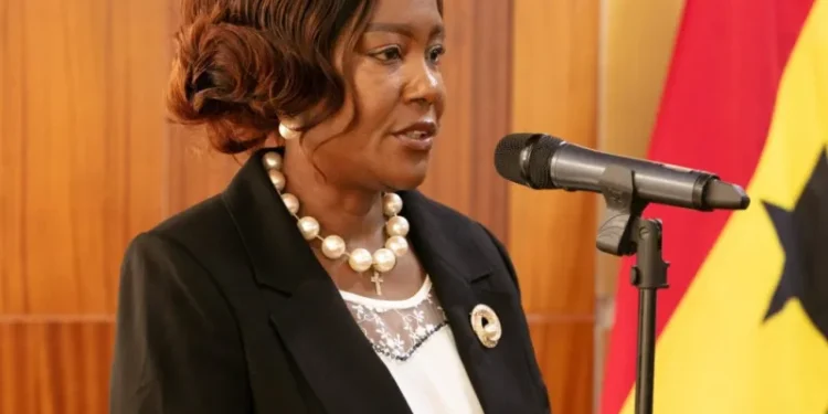 GBA Petitions Chief Justice to Halt Vacation Court Sittings 1 GBA National President, Mrs. Efua Ghartey