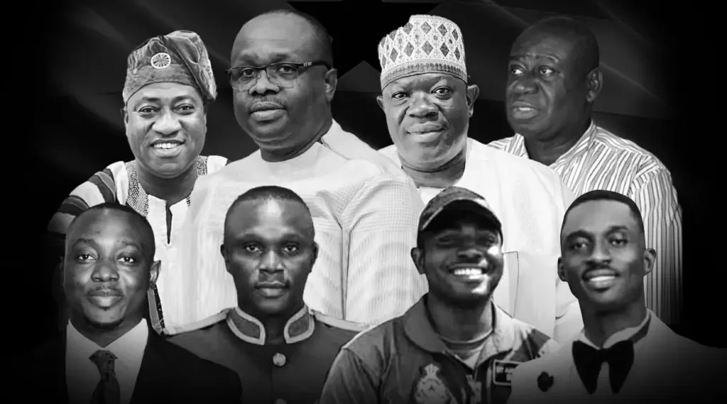 Victims of August 6 Helicopter Tragedy