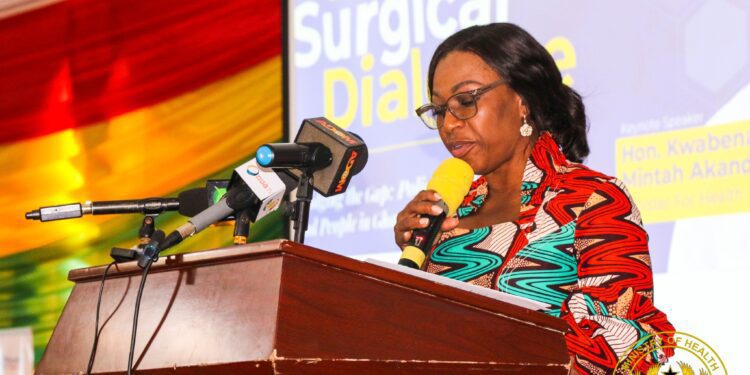 Ghana Spearheads Surgical Care with a National Dialogue 1 Hon. Prof. Grace Ayensu-Danquah, Dep. Minister for Health