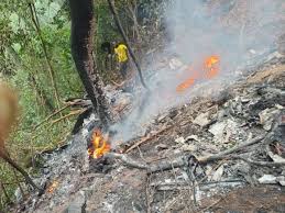 Damongo MP Mourns Victims Of Helicopter Crash 3 Helicopter Crash Site