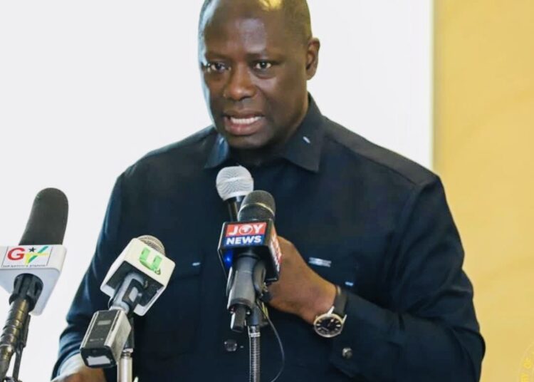 Hon. Emmanuel Armah-Kofi Buah (MP), Minister for Lands and Natural Resources