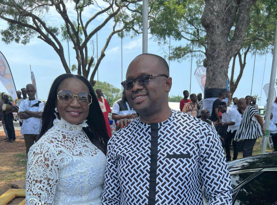 Joyce Bawah Mogtari and Dr. Omane Boamah