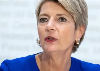 Switzerland President, Karin Keller-Sutter.
