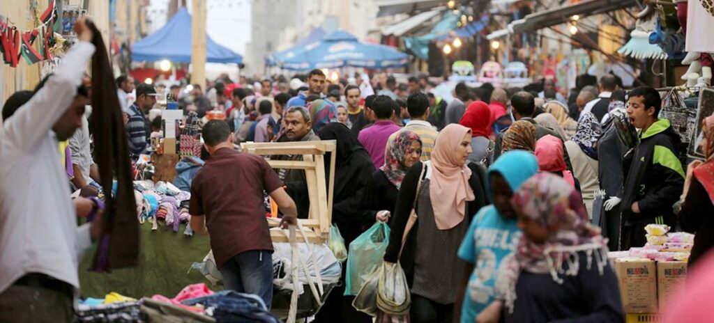 Libyan Elections Signal Public Demand For Change 2 Libyans in Tripoli