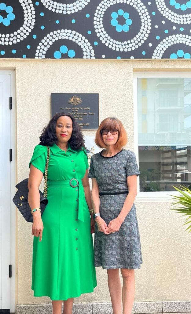 Minerals Commission Strengthens Ties with Australia to Boost Mining Sector 3 Management of Minerals Commission Confers with the Australian High Commission Ghana 2