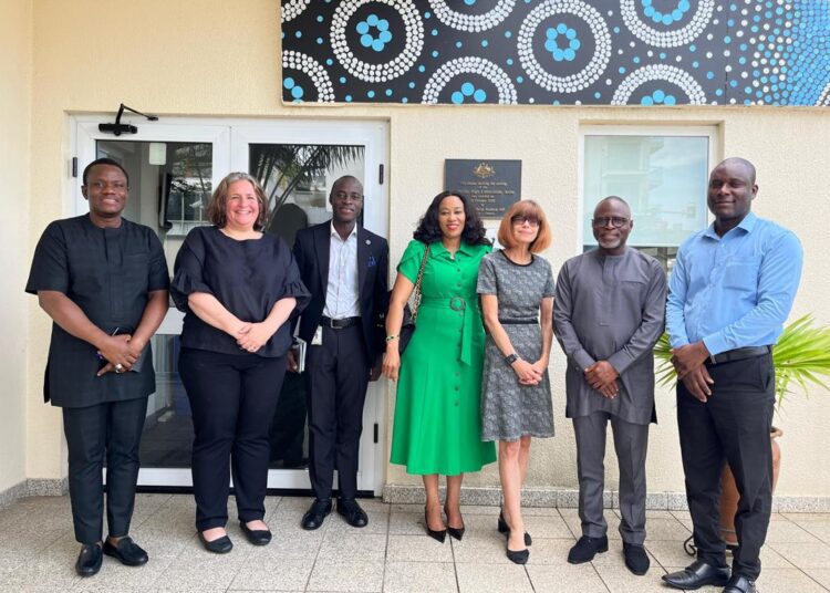 Minerals Commission Strengthens Ties with Australia to Boost Mining Sector 1 Management of Minerals Commission Confers with the Australian High Commission, Ghana.