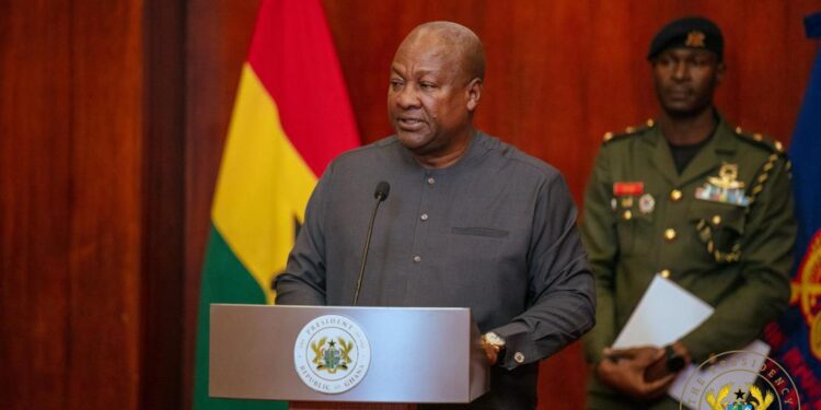 HE President John Dramani Mahama