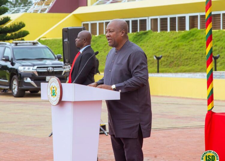 President Mahama Affirms Commitment to Volta Region’s Development 1 President Mahama @Volta Regional House of Chiefs Metting