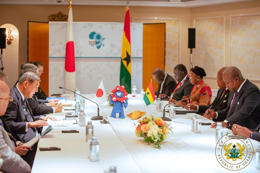 Ghana–Japan Deepen Partnership in Cocoa, Infrastructure Development 3 President Mahama @Japan 4