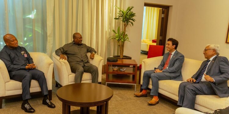 President Mahama Begins State Visit to Singapore to Deepen Ties 1 President John Dramani Mahama in Singapore