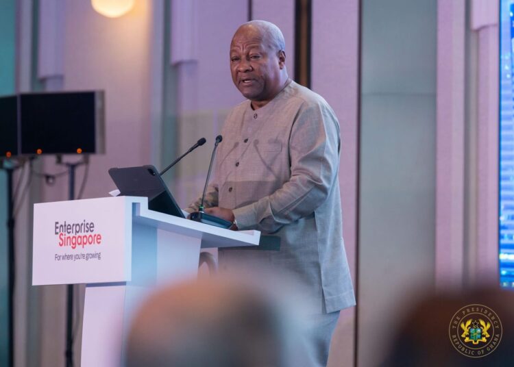 Africa Investable, Ghana a Reliable Gateway: Mahama Woos Investors at Singapore 1 HE, John Dramani Mahama, President of Ghana