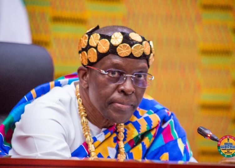 Speaker Bagbin Backs Probe into MP’s Alleged Attack on NAIMOS 1 Rt. Hon. Alban Sumana Kingsford Bagbin, Speaker of Parliament