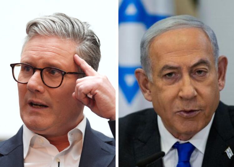 Starmer Warns Netanyahu Against Gaza City Invasion 1 Starmer Warns Netanyahu Against Gaza City Invasion