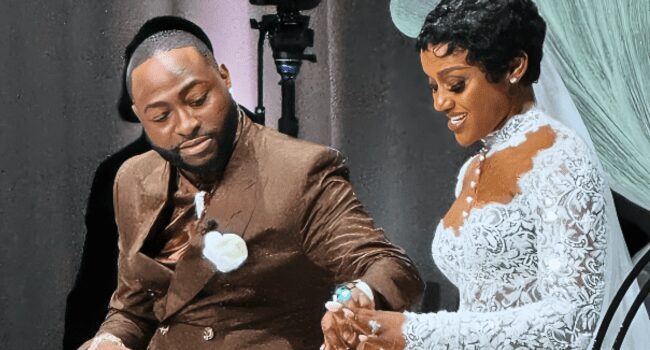 Davido, Chioma Exchange Vows in Miami 1 Davido and Chioma in Miami white wedding