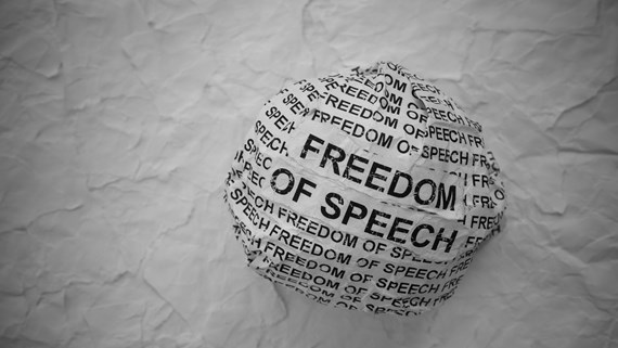free speech threatened