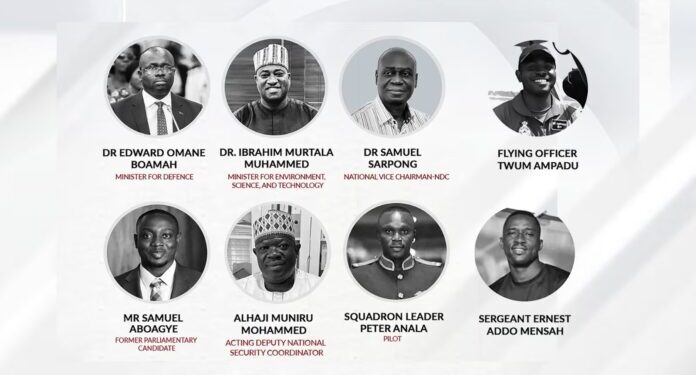 Helicopter Crash Victims