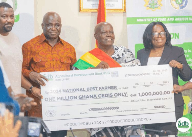 ADB Honors National Best Farmer 2024 with GH¢1m Cash Prize