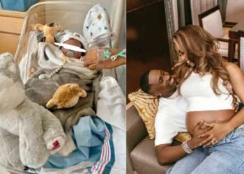 Priscilla Ojo, Juma Jux Welcome Baby Boy