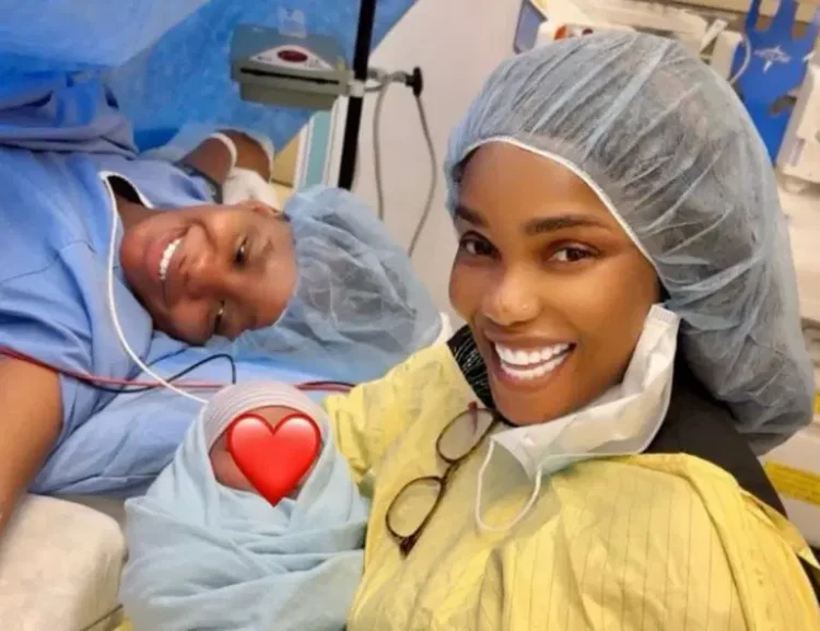 Priscilla Ojo, Juma Jux Welcome Baby Boy 2 Priscilla Ojo, Juma Jux Welcome Baby Boy
