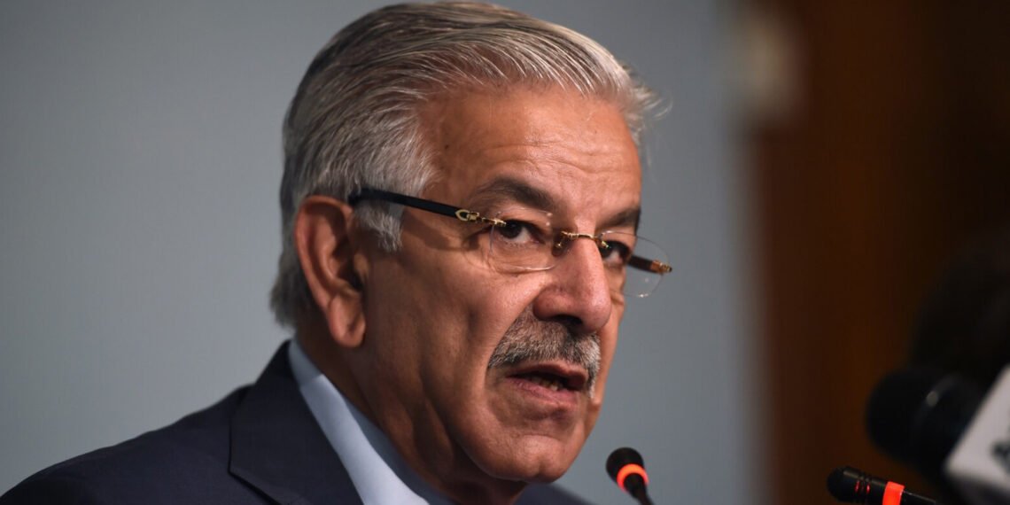 Pakistan’s Defence Minister, Khawaja Mohammad Asif.